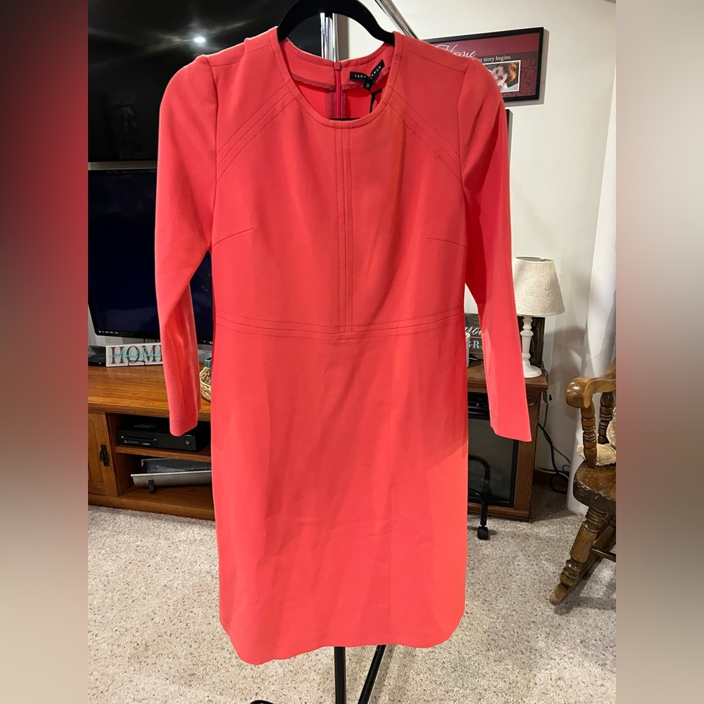 NWT Tara Jarmon Coral Dress $398